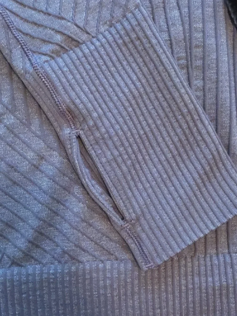 Lululemon Crewneck Ribbed Top - Slate Blue